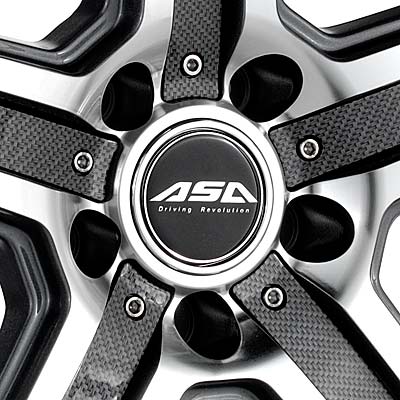 ASA AR9 With Spoke Inserts 18" Rims Machined w/Anthracite Accent - Gen –  Genesis Mods
