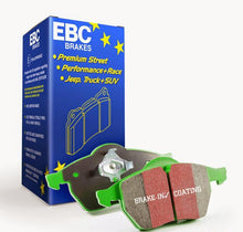 Load image into Gallery viewer, Disc Brake Pad Set Rear Street Sport Greenstuff FMSI D1284 - EBC Brakes 2017-20 Genesis G70 4Cyl 2.0L and more
