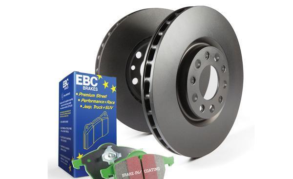 Disc Brake Pad And Rotor Kit Front DP23076+RK7769 S11KF - EBC Brakes 2017-18 Genesis G90 V6 3.3L