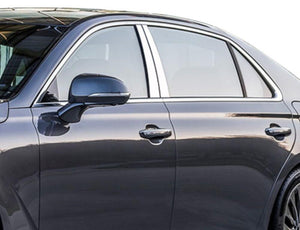 Pillar Post Trim Stainless Steel - Quality Auto Accessories 2017-18 Genesis G70