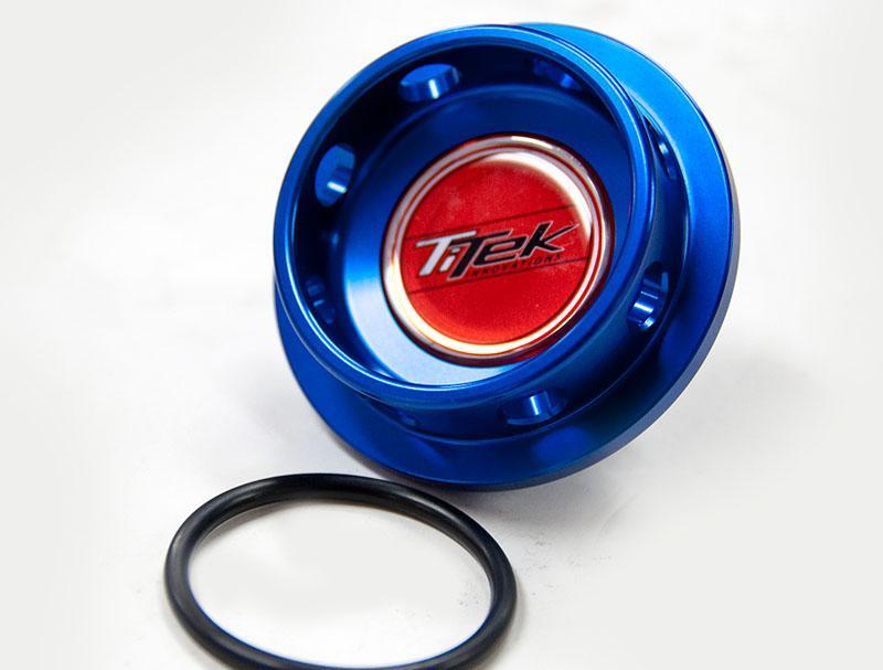 Oil Cap Blue TYPE 1 - Titek 2017-20 Genesis G70 4Cyl 2.0L