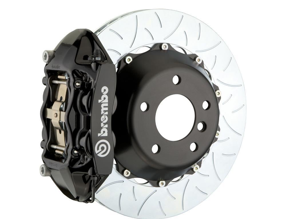 Big Brake Kit Rear 380x28 4 Piston 2 Piece Yellow Brembo Drilled GT - Brembo Brakes 2017-19 Genesis G80  and more
