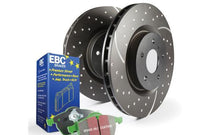 Load image into Gallery viewer, Brake Kit &amp; Rotor GD Greenstuff 2000 S10 - EBC Brakes 2018 Genesis G80 V6 3.3L
