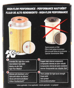 Oil Filter - K&N 2017-20 Genesis G70 4Cyl 2.0L and more