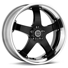 Load image into Gallery viewer, American Racing Muscle Rebel 20&quot; Rims Black w/Mach Lip - Genesis Coupe 2.0T
