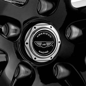 American Racing Muscle Rogue 18" Rims Black w/Mach Lip - Genesis Coupe 2.0T