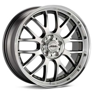 ASA AR2 V2 18" Rims Machined w/Anthracite Accent - Genesis Coupe 2.0T