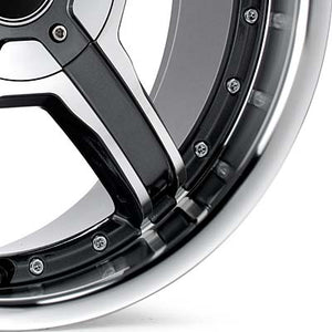 ASA AR7 18" Rims Machined w/Anthracite Accent - Genesis Coupe 2.0T
