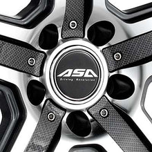 Load image into Gallery viewer, ASA AR9 With Spoke Inserts 18&quot; Rims Machined w/Anthracite Accent - Genesis Coupe 2.0T
