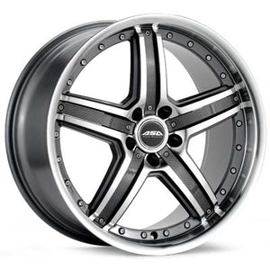 ASA AR9 With Spoke Inserts 19" Rims Machined w/Anthracite Accent - Genesis Coupe 2.0T