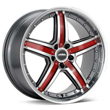 Load image into Gallery viewer, ASA AR9 With Spoke Inserts 18&quot; Rims Machined w/Anthracite Accent - Genesis Coupe 2.0T

