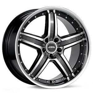 ASA AR9 With Spoke Inserts 19" Rims Machined w/Black Accent - Genesis Coupe 2.0T