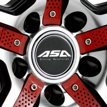 Load image into Gallery viewer, ASA AR9 With Spoke Inserts 18&quot; Rims Machined w/Black Accent - Genesis Coupe 2.0T
