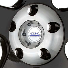 Load image into Gallery viewer, ASA JH8 20&quot; Rims Black w/Mach Lip - Genesis Coupe 2.0T
