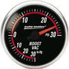 Autometer Nexus Boost Gauge 30/30