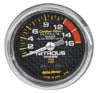 Autometer Carbon Fiber Nitrous Press. Gauge
