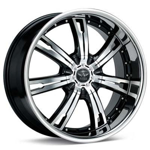 Avarus AV4 19" Rims BMF w/Polished Stainless Lip - Genesis Coupe 2.0T