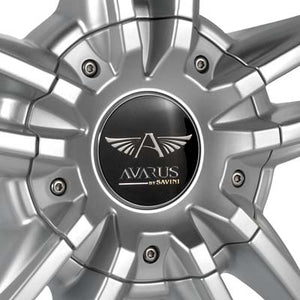 Avarus AV3 20" Rims Bright Sil w/Pol Stainless Lip - Genesis Coupe 2.0T