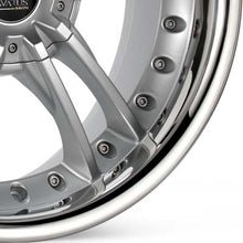 Load image into Gallery viewer, Avarus AV3 20&quot; Rims Bright Sil w/Pol Stainless Lip - Genesis Coupe 2.0T
