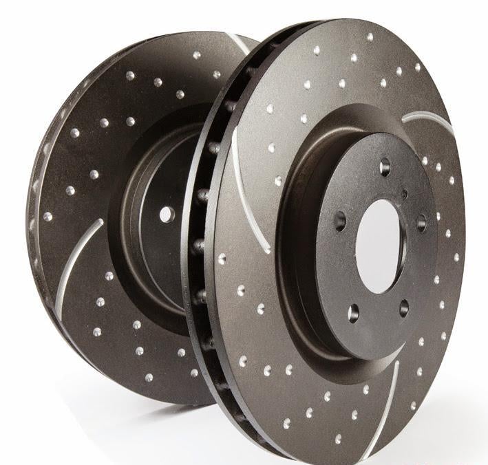 Disc Brake Rotor Front GD FMSI D1444 - EBC Brakes 2017-20 Genesis G70 4Cyl 2.0L and more