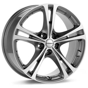 Borbet Type XL 18" Rims Silver Machined w/Clearcoat - Genesis Coupe 2.0T