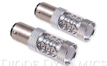 Load image into Gallery viewer, Bulbs Pair Red LED 1157 XP80 - Diode Dynamics 2017-20 Genesis G70 4Cyl 2.0L and more
