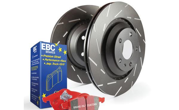 Brake Kit & Rotor USR Redstuff S4 - EBC Brakes 2017-18 Genesis G90 V6 3.3L