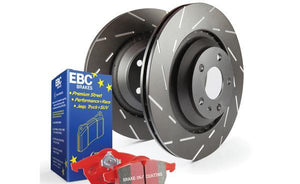 Disc Brake Pad & Rotor Kit Rear DP32188C+USR7630 S4KR - EBC Brakes 2017-20 Genesis G70 4Cyl 2.0L and more