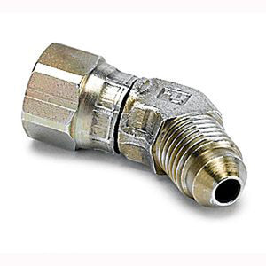 Autometer Adapters & Fittings 4AN Elbow Fittings 45 Deg. Elbow Fitting Accessories