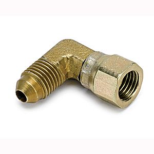 Autometer Adapters & Fittings 4AN Elbow Fittings 90 Deg. Elbow Fitting Accessories
