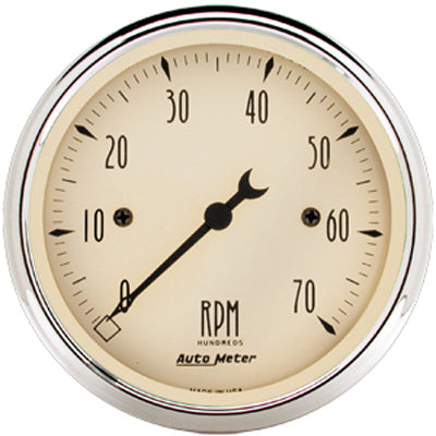 Autometer Antique Beige In-Dash Tachs & Speedos Tachometer Gauges 3 1/8
