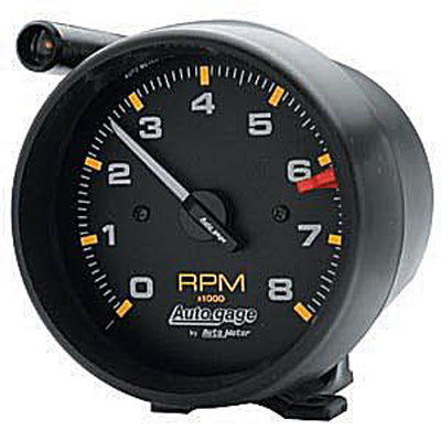 Autometer Auto Gage Pedestal Mount Tachs Tachometer Gauge 3 3/4