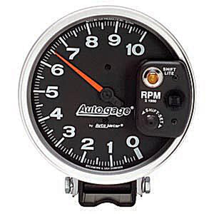 Autometer Auto Gage Pedestal Mount Tachs Tachometer gauge 5" (127mm)