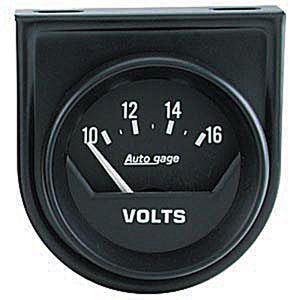Autometer Auto Gage Short Sweep Electric Voltmeter gauge 2 1/16" (52.4mm)