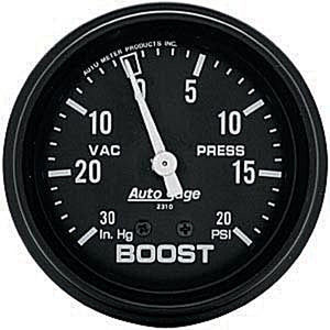 Autometer Autogage Mechanical Boost / Vacuum gauge 2 5/8" (66.7mm)