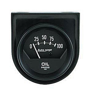 Autometer Autogage Mechanical Oil Pressure Individual Console gauge 2 1/16" (52.4mm)