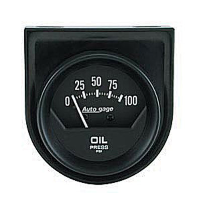 Autometer Autogage Mechanical Oil Pressure Individual Console gauge 2 1/16