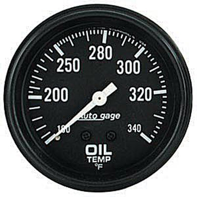 Autometer Autogage Mechanical Oil Temperature gauge 2 5/8