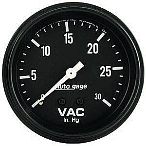 Autometer Autogage Mechanical Vacuum gauge 2 5/8" (66.7mm)