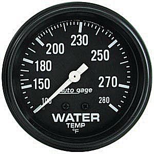 Autometer Autogage Mechanical Water Temperature gauge 2 5/8