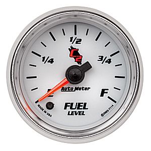 Autometer C2 Full Sweep Electric Fuel Level gauge 2 1/16" (52.4mm)