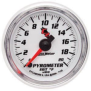 Autometer C2 Full Sweep Electric Pyrometer gauge 2 1/16
