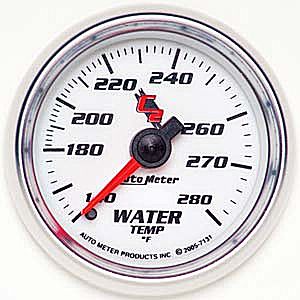 Autometer C2 Mechanical Water Temperature gauge 2 1/16