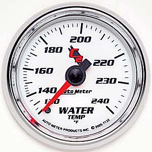 Autometer C2 Mechanical Water Temperature gauge 2 1/16" (52.4mm)