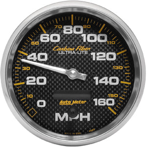 Autometer Carbon Fiber In-Dash Tachs & Speedos Speedometer gauge 5