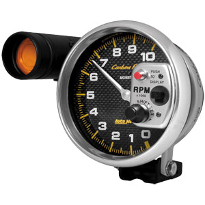 Autometer Carbon Fiber Pedestal Mount Tachs Tachometer gauge 5