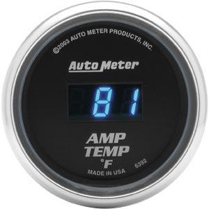 Autometer Cobalt Digital Amp Temperature gauge 2 1/16" (52.4mm)