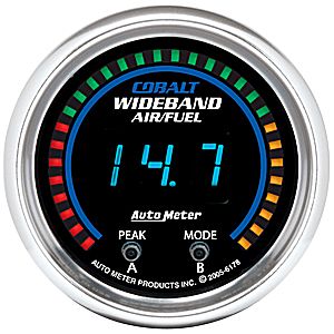 Autometer Cobalt Digital Wideband Air/Fuel Ratio gauge 2 1/16" (52.4mm)