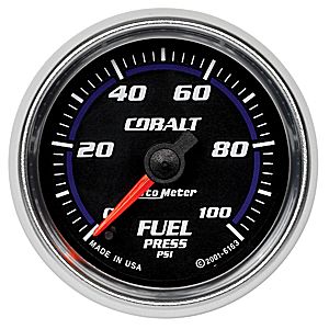 Autometer Cobalt Full Sweep Electric Fuel Pressure gauge 2 1/16