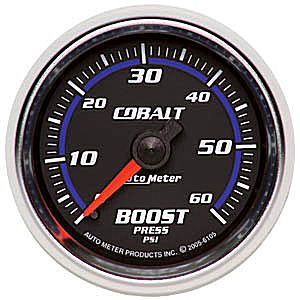 Autometer Cobalt Mechanical Boost gauge 2 1/16
